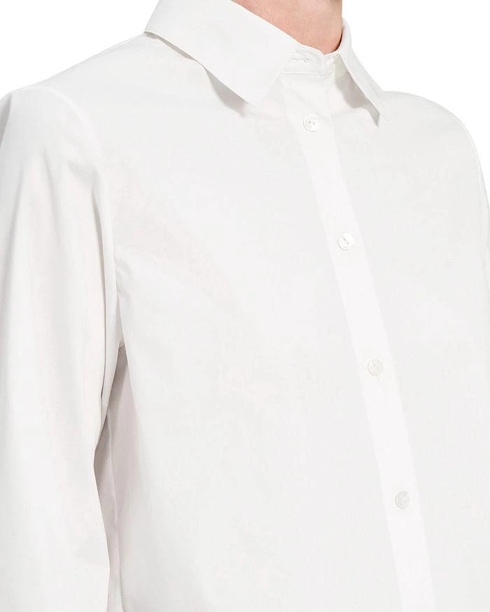 Theory Cropped Button Front Shirt 5