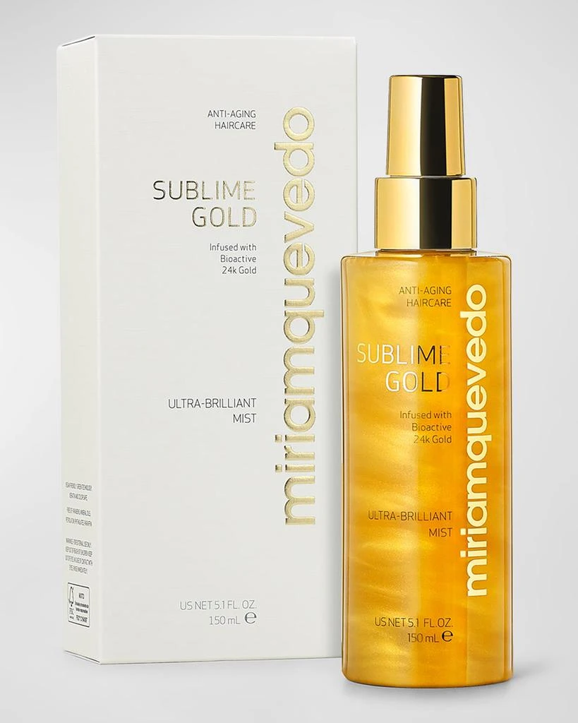 Miriam Quevedo Sublime Gold Ultra-Brilliant Mist, 5 oz./150mL 3