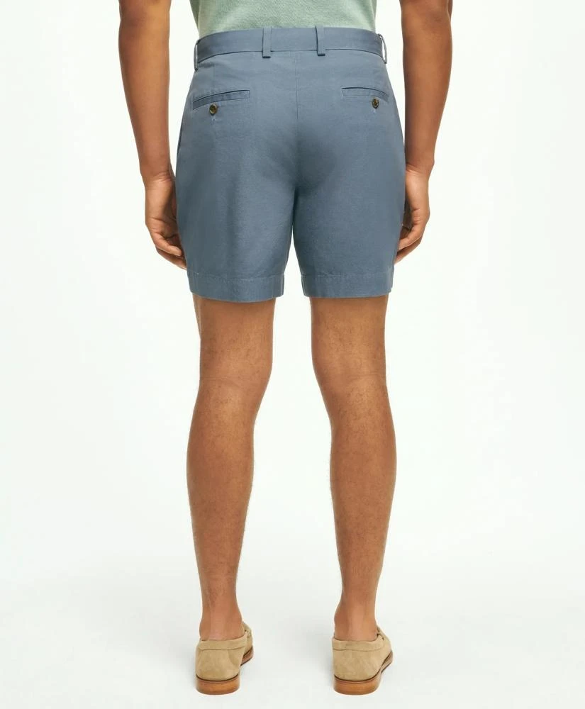 Brooks Brothers 7" Canvas Poplin Shorts in Supima® Cotton 2