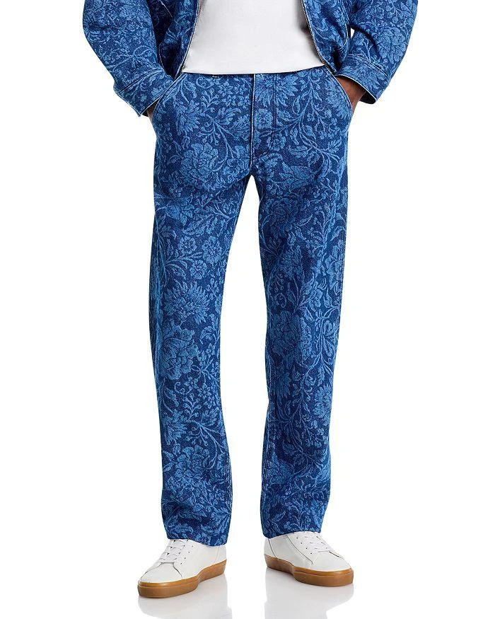 ROŸ ROGER'S x Dave's New York Lasered Denim Straight Fit Jeans - Exclusive 1