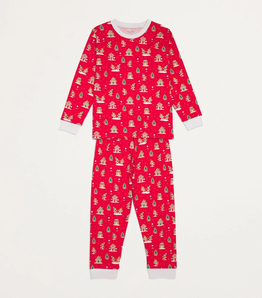 Kissy Kissy Pima Cotton Gingerbread Joy Pyjamas (2-6 Years) 3