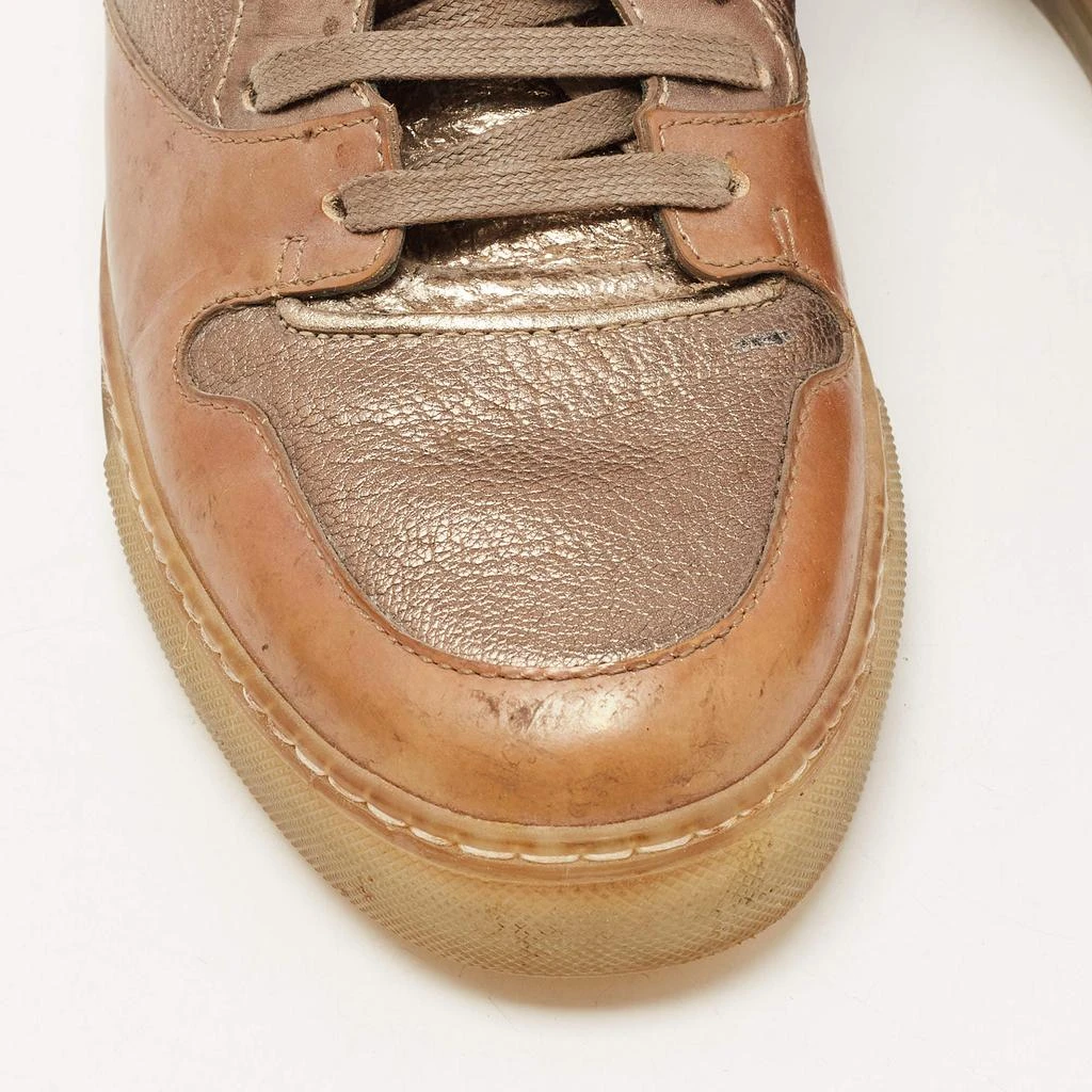 Balenciaga Balenciaga Metallic Tricolor Leather High Top Sneakers Size 40 7