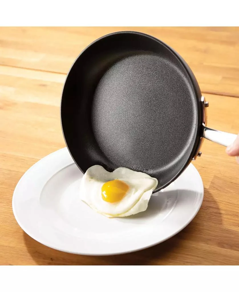 All-Clad Essentials Hard Anodized Nonstick Cookware Set, 2-piece Fry and Sauce Pan with lid Set 9