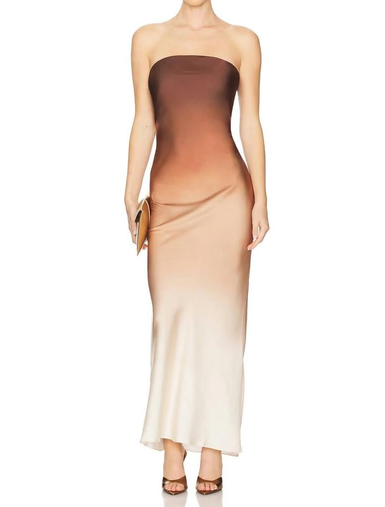 ROCOCO SAND Rococo Sand - Kara Strapless Maxi Dress 1