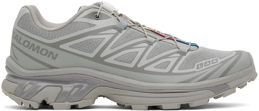 Salomon Gray XT-6 Sneakers 1