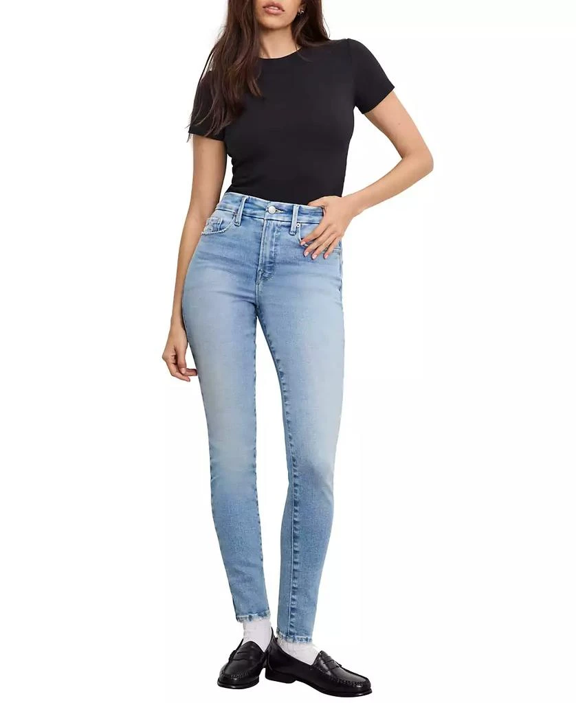 Good American Women's Soft Tech Good Legs Skinny Jeans 3
