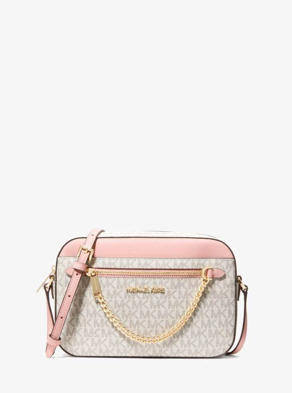 Michael Kors Jet Set Large Logo Crossbody Bag