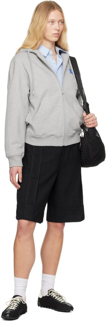 ★ADERERROR★ Sig; TRS Tag hoodie 01 Charcoal ADER error Gray Significant TRS Tag Zip-Up 01 Hoodie ADER error
