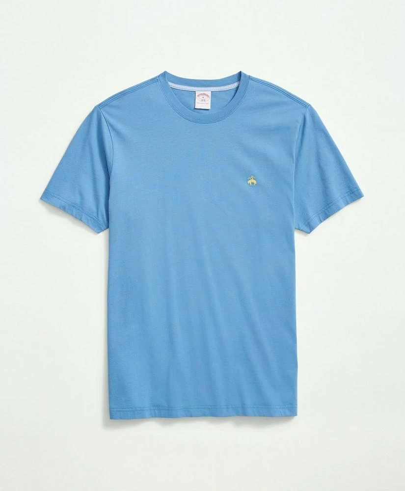 Brooks Brothers Washed Supima® Cotton Logo Crewneck T-Shirt 1