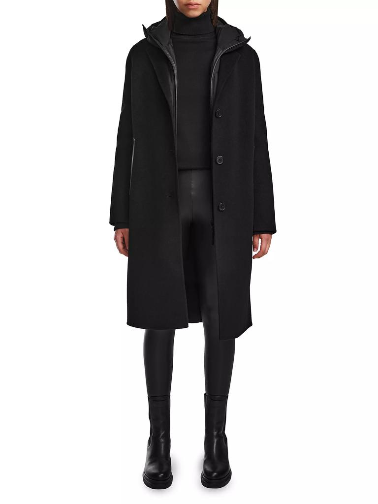 RUDSAK Arla 2-In-1 Wool & Down Coat