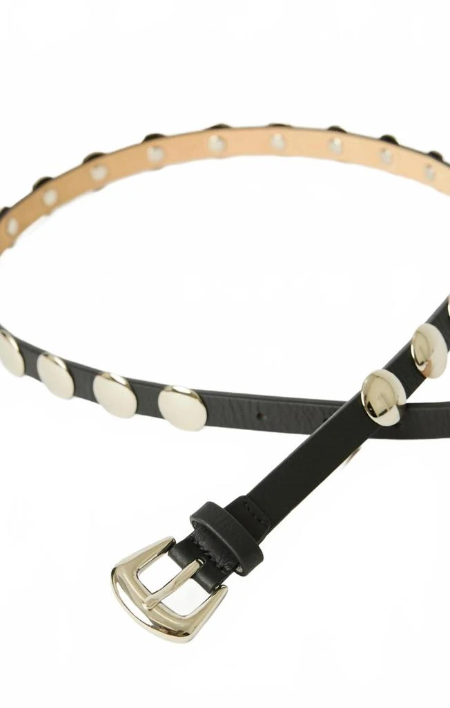 B-Low The Belt Women
s Ames Studded Belt In Black Silver 2