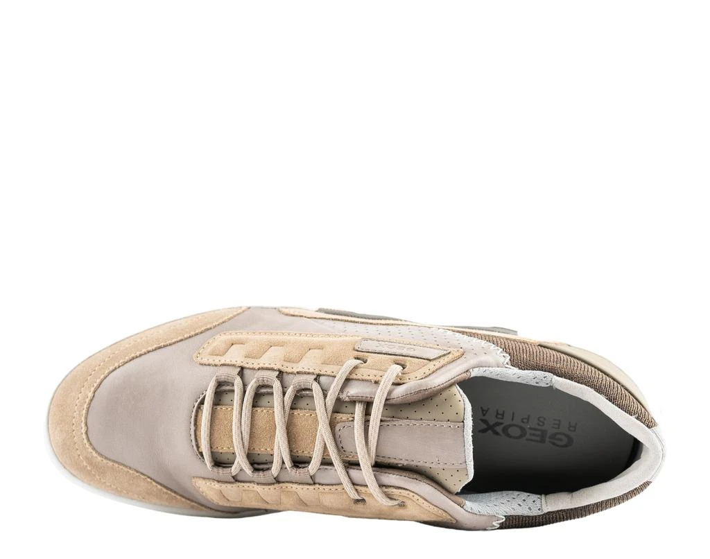 Geox Smoother Dove Grey/Sand Men's Sneakers U04AFA-08522-C1467 4