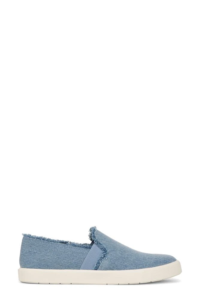 Vince Preston Frayed Denim Slip-On Sneaker 5