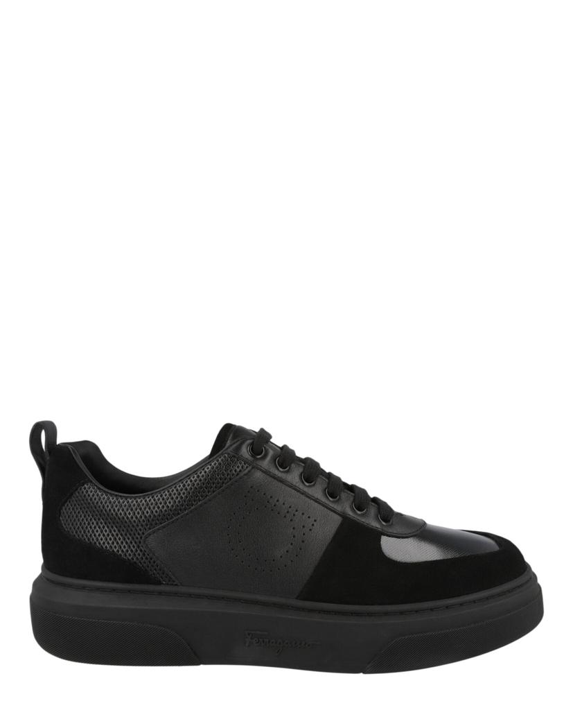 Salvatore Ferragamo Logo Low Top Sneakers - Casual Shoes