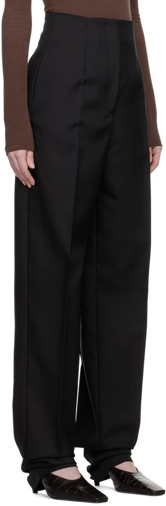 Max Mara Black Carrot-Fit Trousers 2