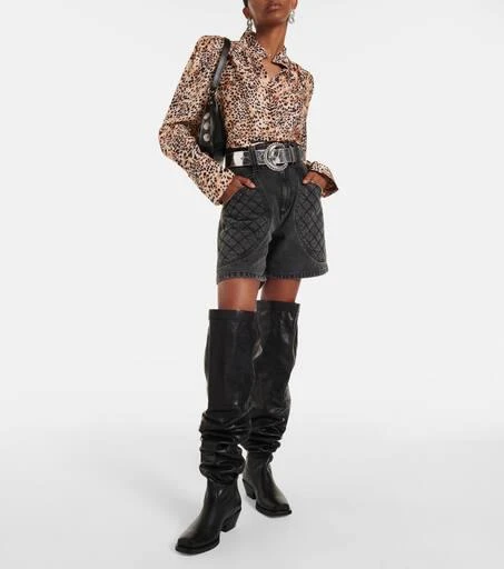 Isabel Marant Amati leather knee-high boots 2