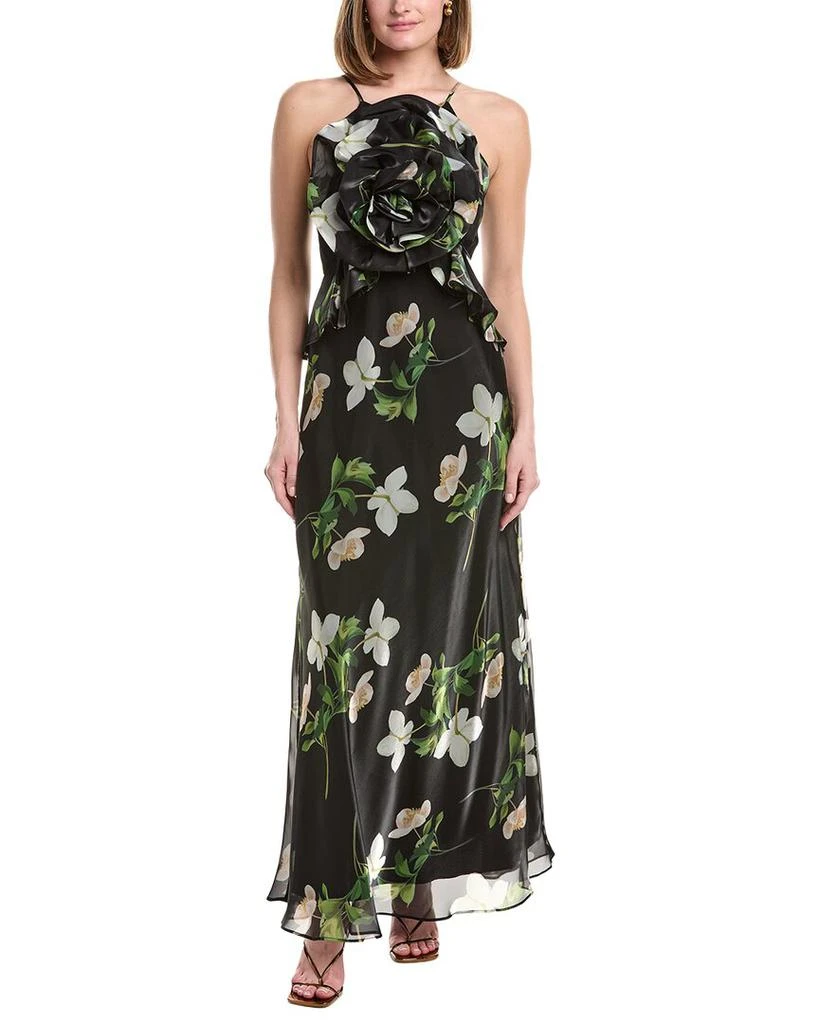 black feather dress long Long feather robe train Black