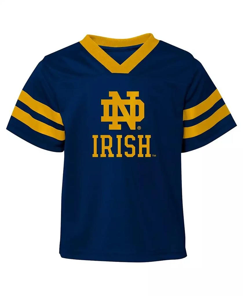 Outerstuff Baby Boys and Girls 2-Piece Notre Dame Fighting Irish Red Zone Jersey & Pants Set 4