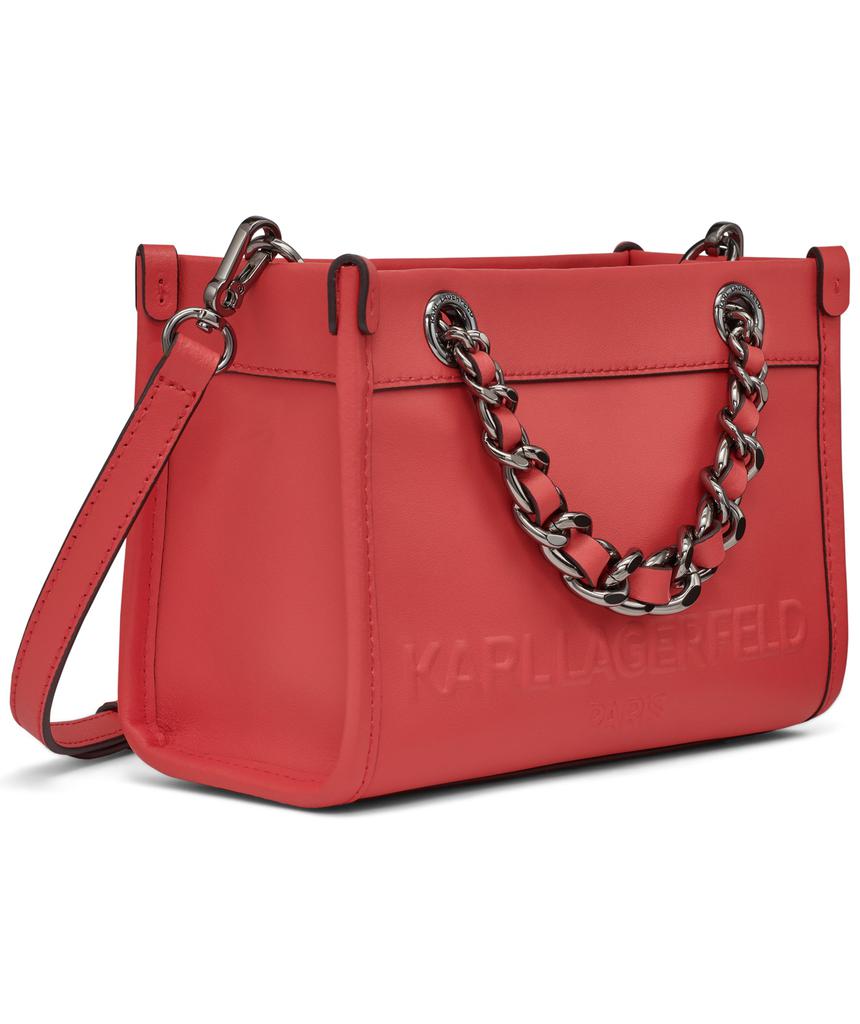Karl Lagerfeld Paris SAVOIE SMALL LEATHER CROSSBODY