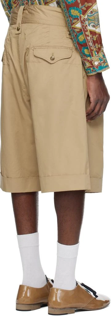 Engineered Garments Tan Gurkha Shorts 3