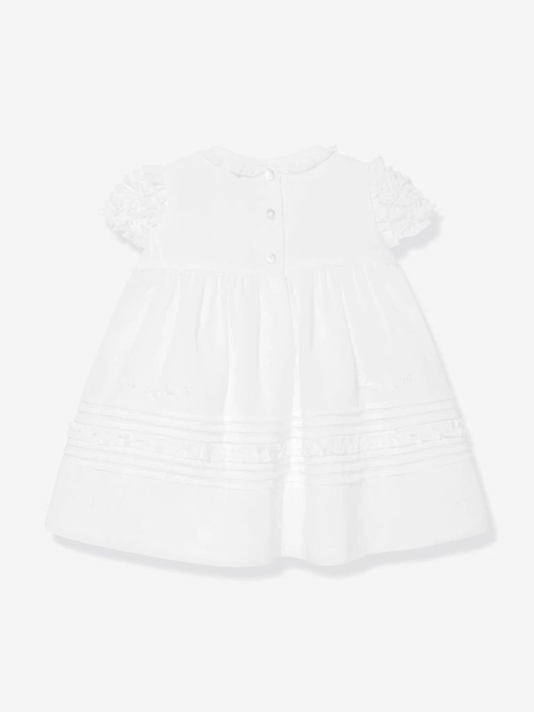 Sarah Louise Sarah Louise Baby Girls Dress And Bonnet in Ivory 3