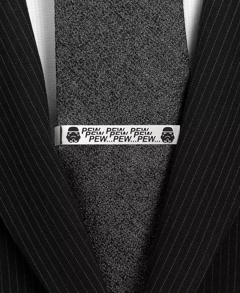 Star Wars Men's Pew Pew Pew Storm trooper Tie Bar 3