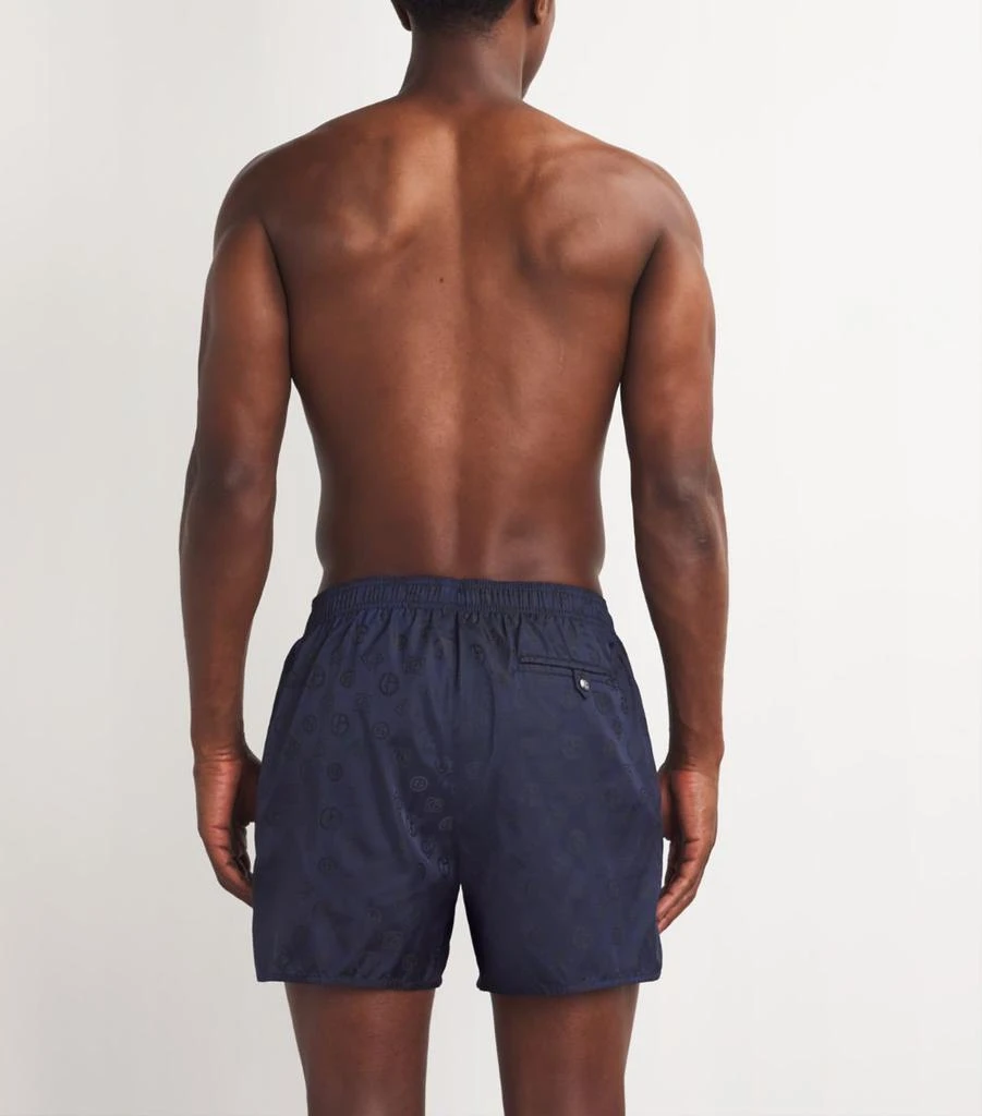 Giorgio Armani Jacquard Print Swim Shorts 3