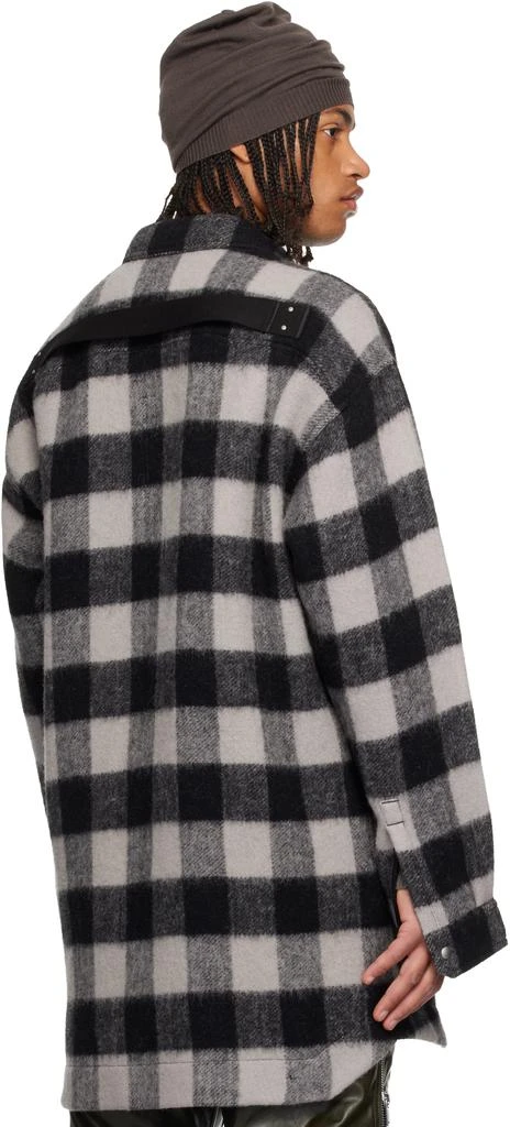 Rick Owens Black Concordians Oversized Overshirt 3