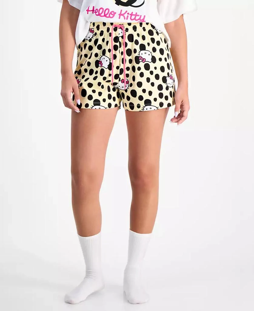 Love Tribe Juniors' Pull-On Hello Kitty Leopard Shorts 3