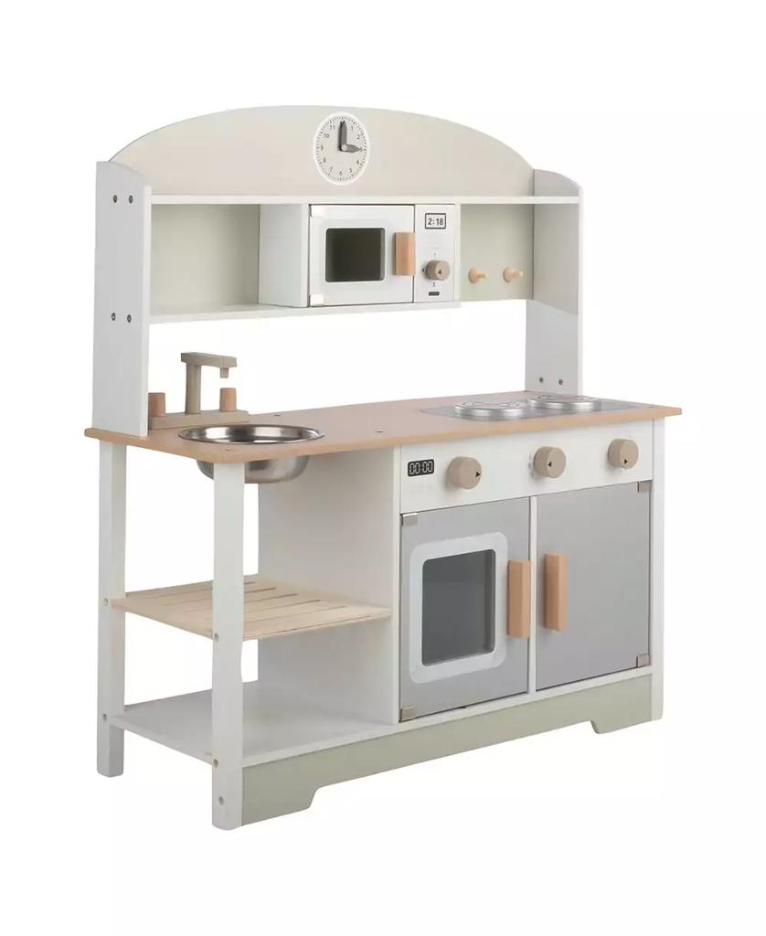Trademark Global Hey Play Kids Kitchen Playset with Accessories