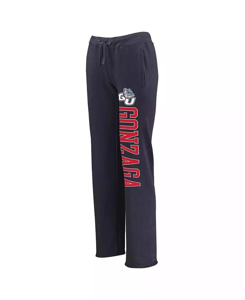 Fanatics Women's Navy Gonzaga Bulldogs Sideblocker Sweatpants 1
