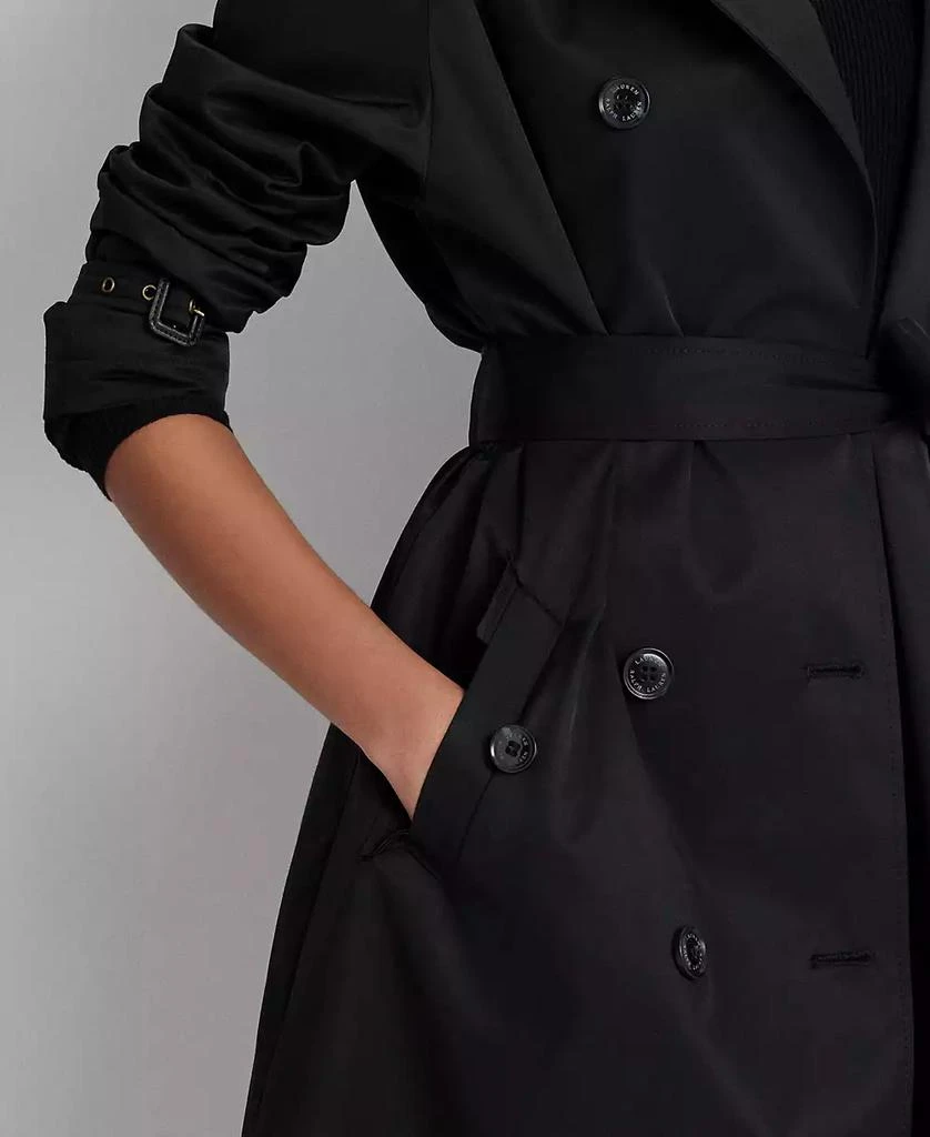 Ralph Lauren Women's Belted Maxi Trench Coat 4
