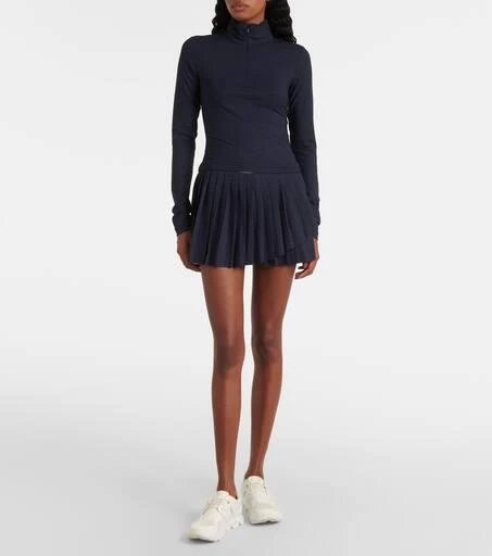 Tory Sport Cropped jacquard top 2