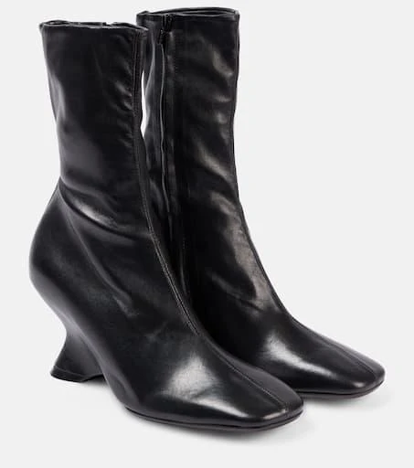 Dries Van Noten Leather ankle boots 1