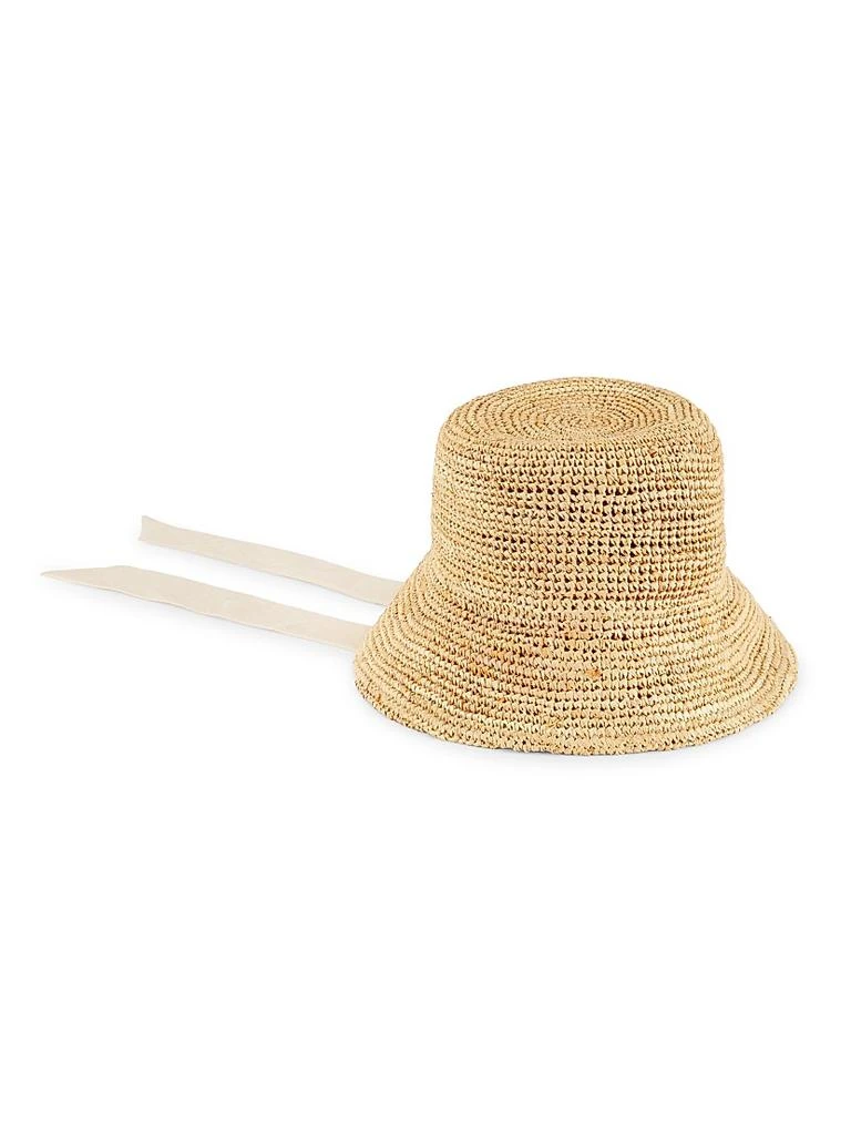 Lack of Color The Inca Raffia Bucket Hat 1
