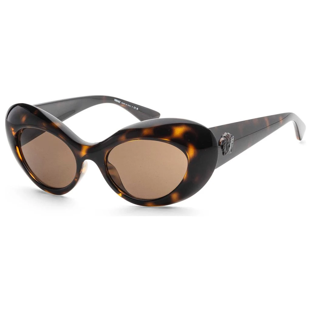 Dark Grey Oval Ladies Sunglasses VE4426BU 536787 54 – On  display picture 3