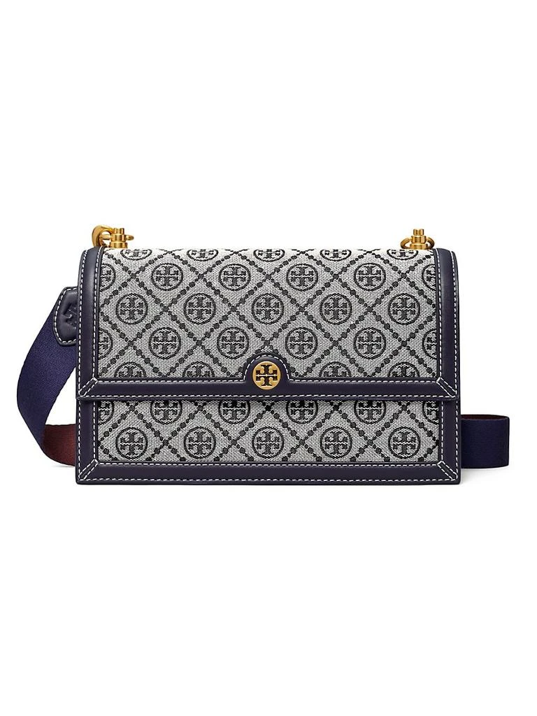 Tory Burch T Monogram Jacquard Crossbody Bag 1