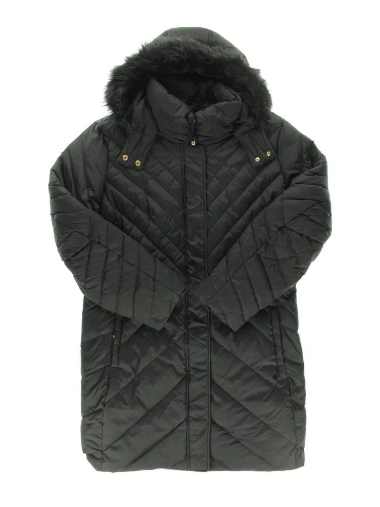 Larry Levine Plus Womens Down Water Repellent Puffer Coat 1