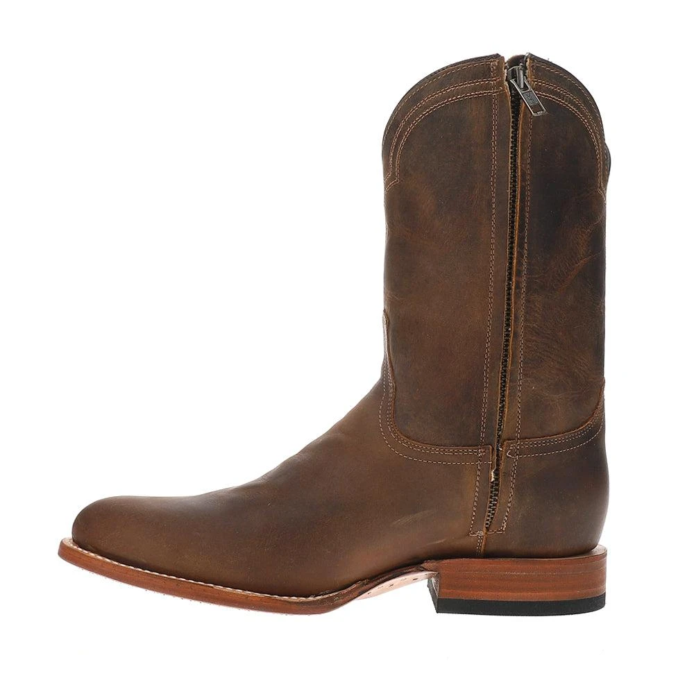STETSON Rancher Zip Round Toe Cowboy Boots 3