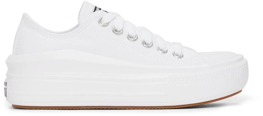 Converse White Chuck Taylor All Star Move Ox Sneakers