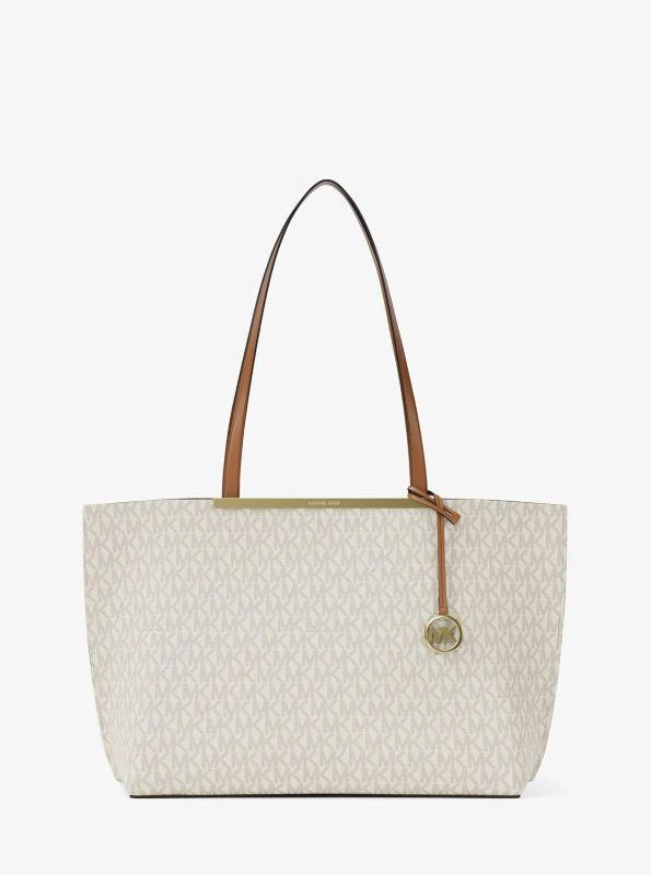 Michael Kors Evelyn Large Signature Logo Tote Bag