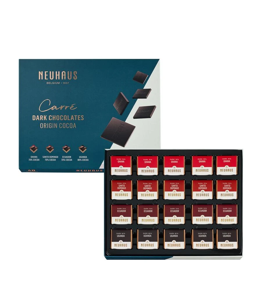 Neuhaus 40-Piece Le Carré Origin Dark Selection Box (200g) 2