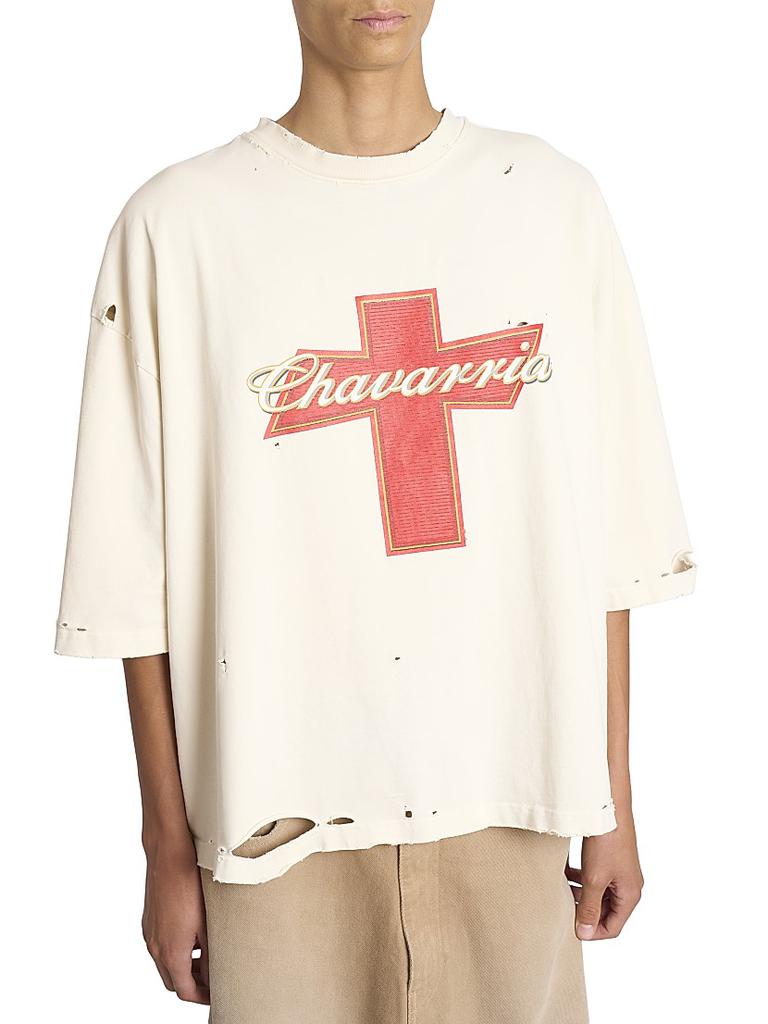 Willy Chavarria Budweiserria Buffalo Cotton T-Shirt - T-Shirts