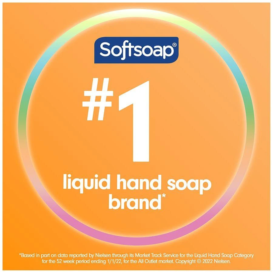 Softsoap Antibacterial Liquid Hand Soap Crisp Clean Citrus 6