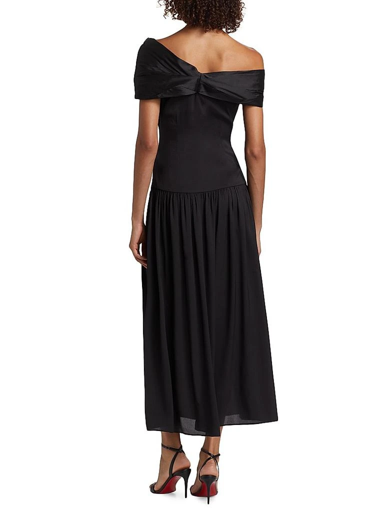 Azeeza Veda Off-The-Shoulder Midi-Dress 5