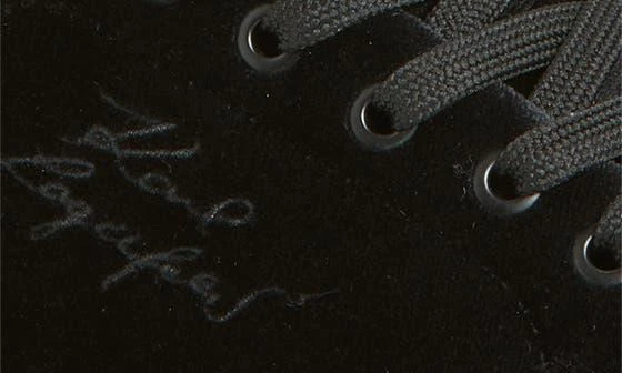 Karl Lagerfeld Paris Embroidered Logo Velvet Sneaker 7