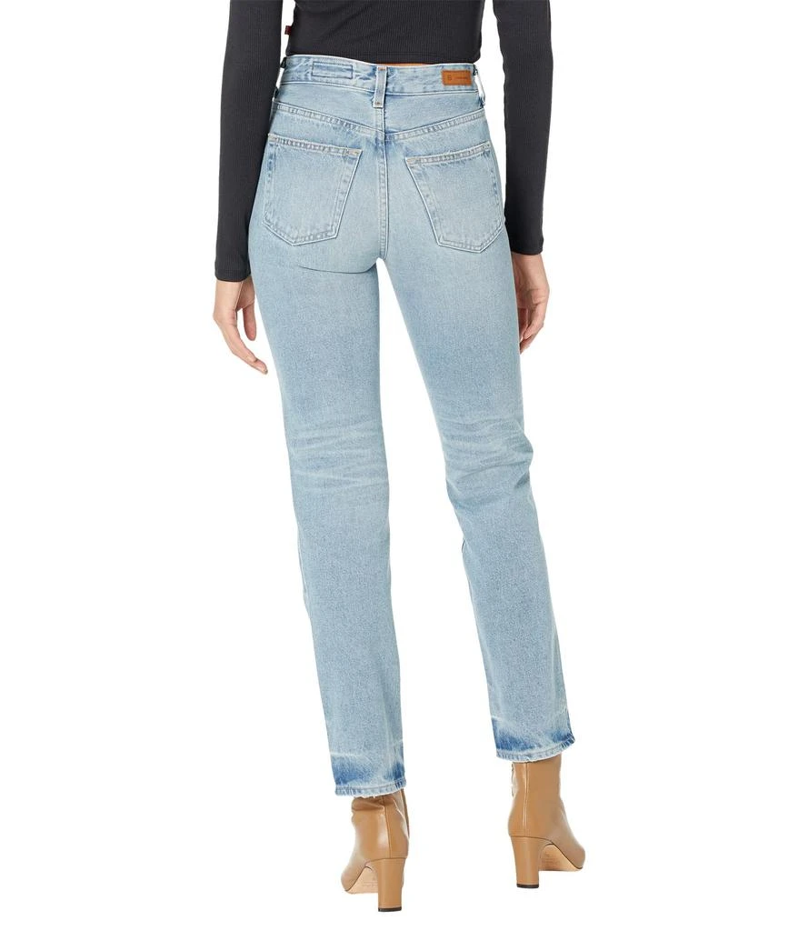 AG Jeans Alexxis Vintage High-Rise Straight in 17 Years West Lake 2