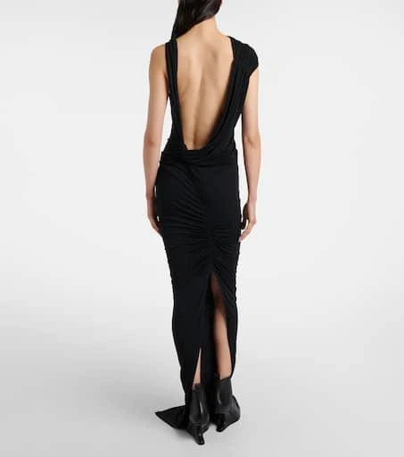 Rick Owens Eva draped jersey maxi dress 3