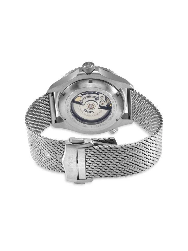 Gevril Hudson Yards 43MM Stainless Steel Bracelet Automatic Watch 2