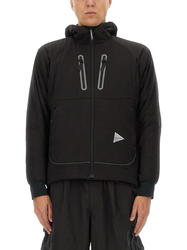 Maison Kitsune × and wander trak hoodie and wander - And Wander x Maison Kitsuné Dry Cotton Hoodie